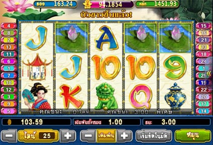 เกมสล็อต Pussy888 Colden Lotus