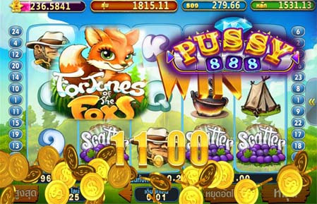 เกมสล็อต Pussy888 For Junes fox