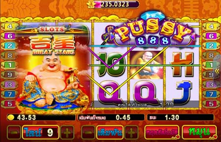 เกมสล็อต Pussy888 GHEAT STAHS