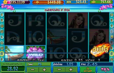 เกมสล็อต Pussy888 Thai Paradise