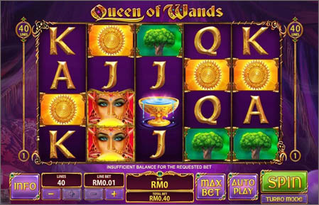 เกมสล็อต Pussy888 Queen of Wands