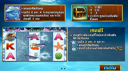 ฟีเจอร์สัญลักษณ์พิเศษจะมีอยู่ 2 รูปแบบ