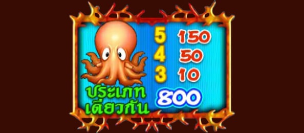 สัญลักษณ์ปลาหมึก