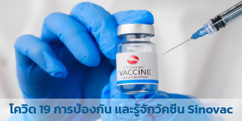 โควิด 19 การป้องกัน และรู้จักวัคซีน Sinovac-pussy888