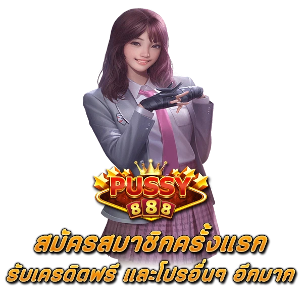 สมัครสมาชิก พุซซี่888 ครั้งแรก รับเครดิตฟรี และโปรอื่นๆ อีกมาก
