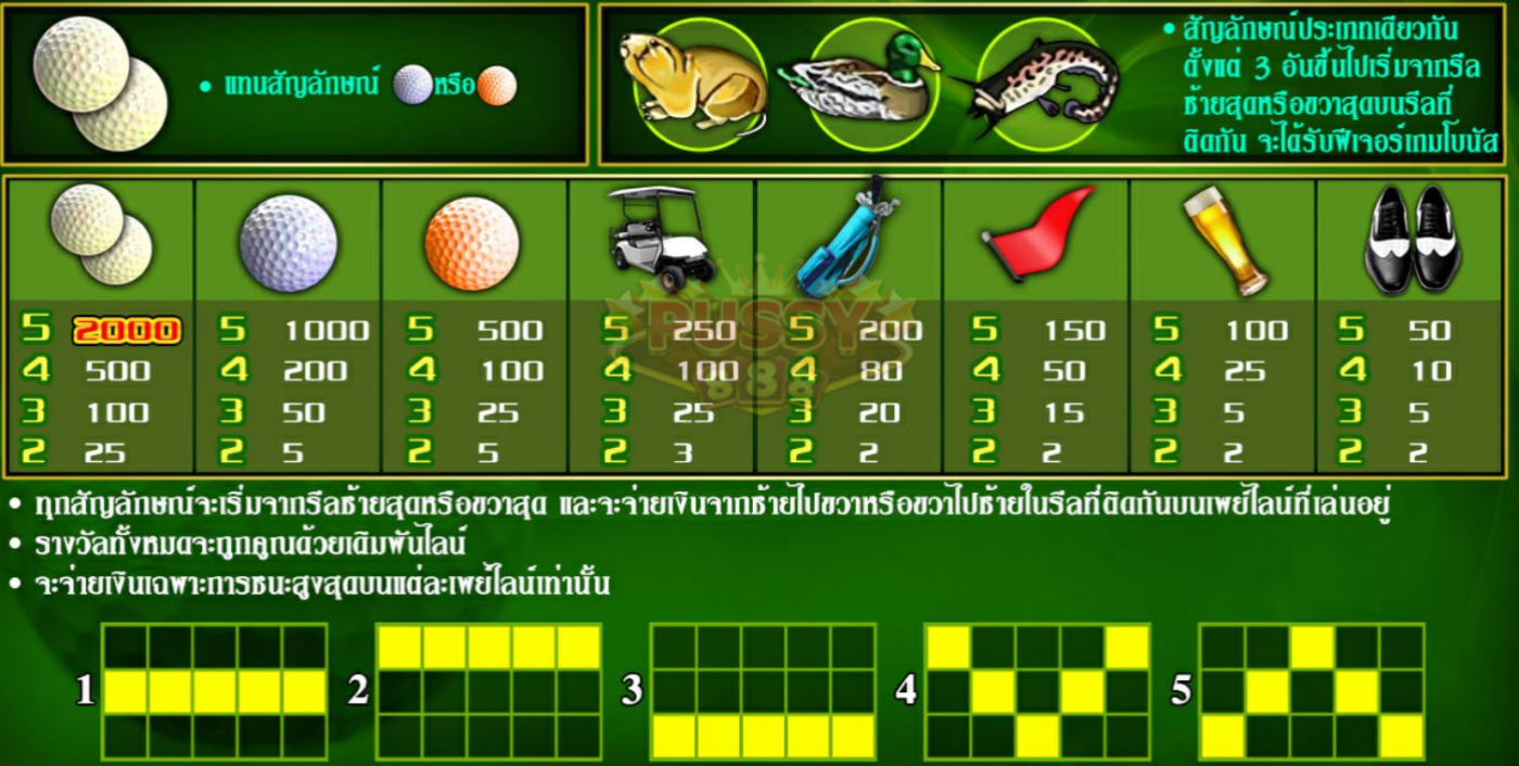 รีวิวเกม Golden Tour