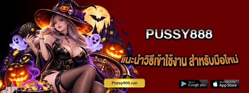 พุซซี่888 ทางเข้าเล่น แนะนำวิธีเข้าใช้งาน Pussy888 สำหรับมือใหม่